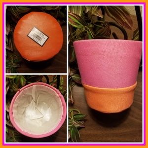 Pair (2)Libby Fabric wrapped floral wrap